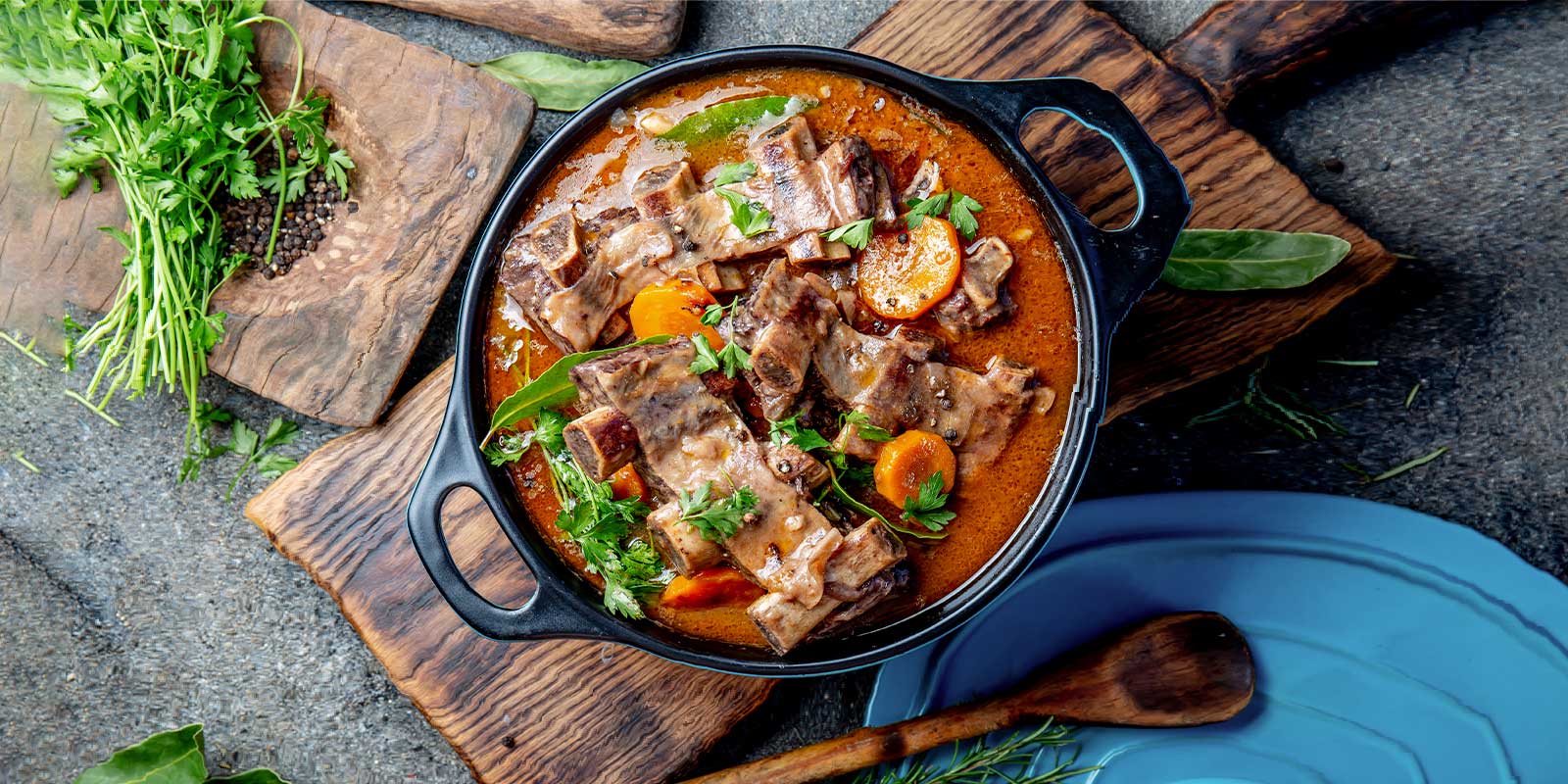 Beef Rib Bourguignon
&ndash; Lewis of Sunningdale
