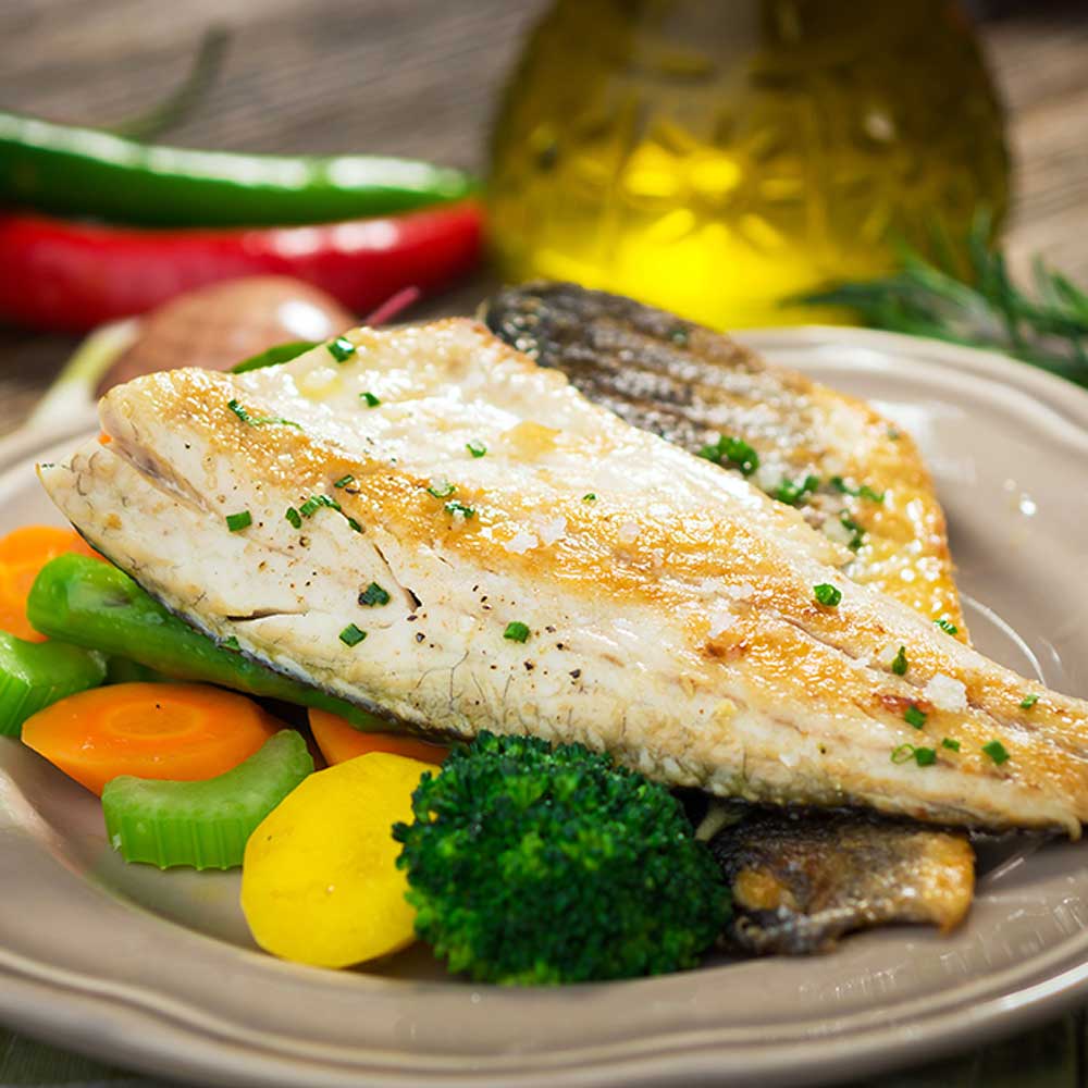 Sea Bass Fillets (Pack of 2) Lewis of Sunningdale