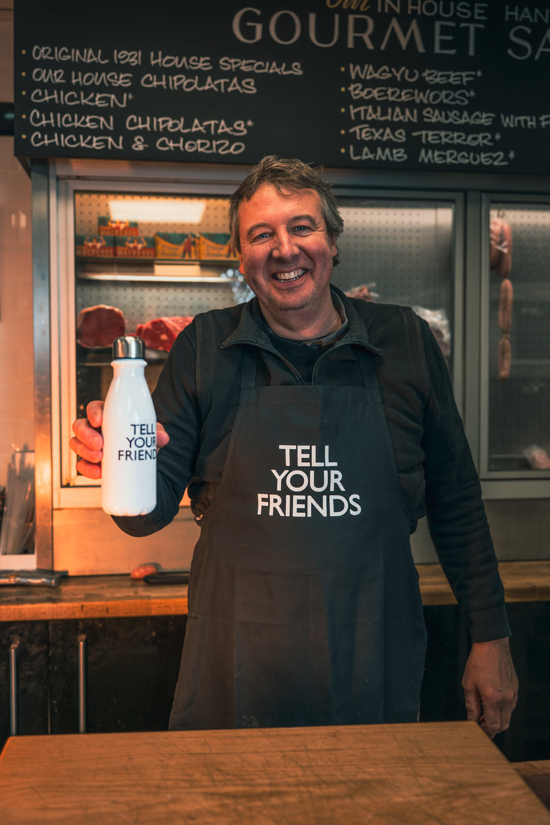 “Tell Your Friends” Apron