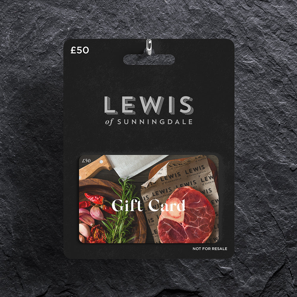 Lewis Gift Voucher